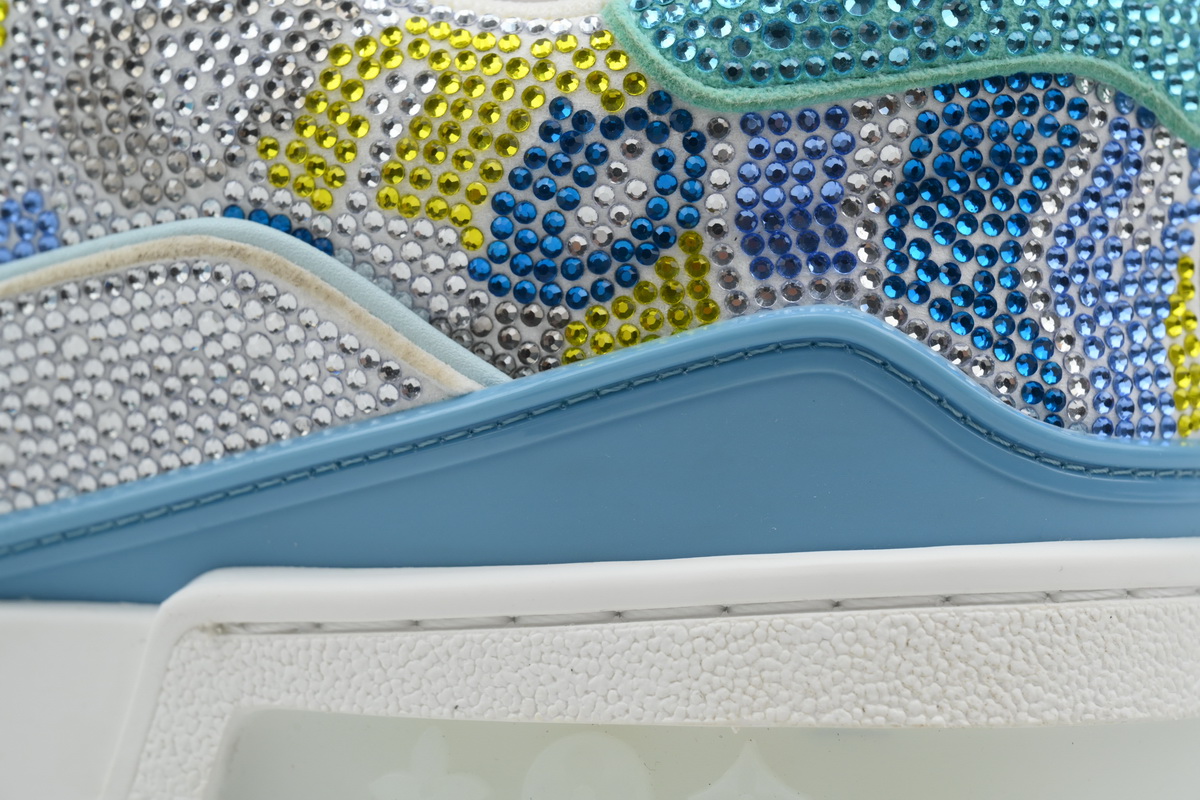 Pkkicks God Batch Louis Vuitton Trainer Sky Blue
