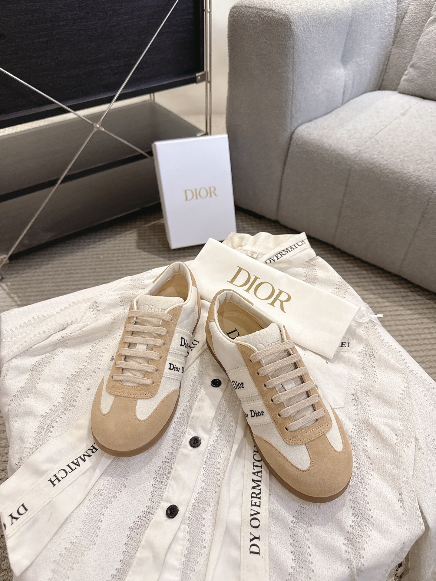 CD New Webbing Embroidered Sneakers