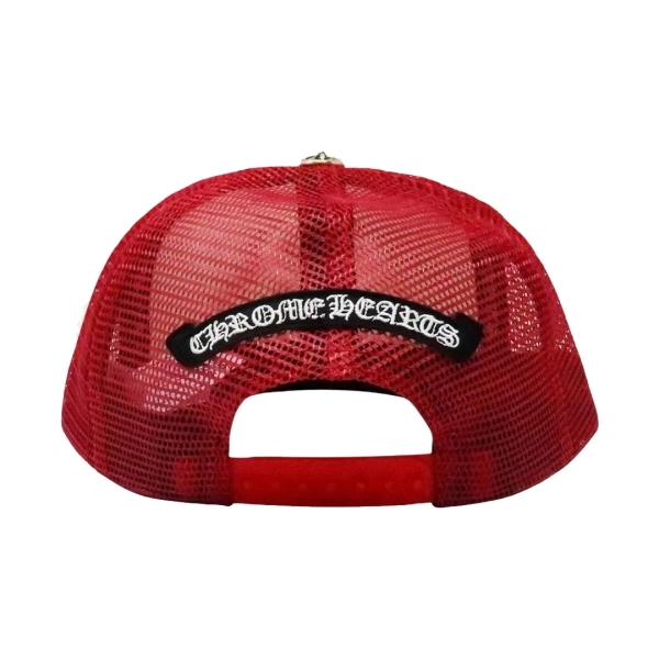 Chrome Hearts King Taco Trucker Hat Red White