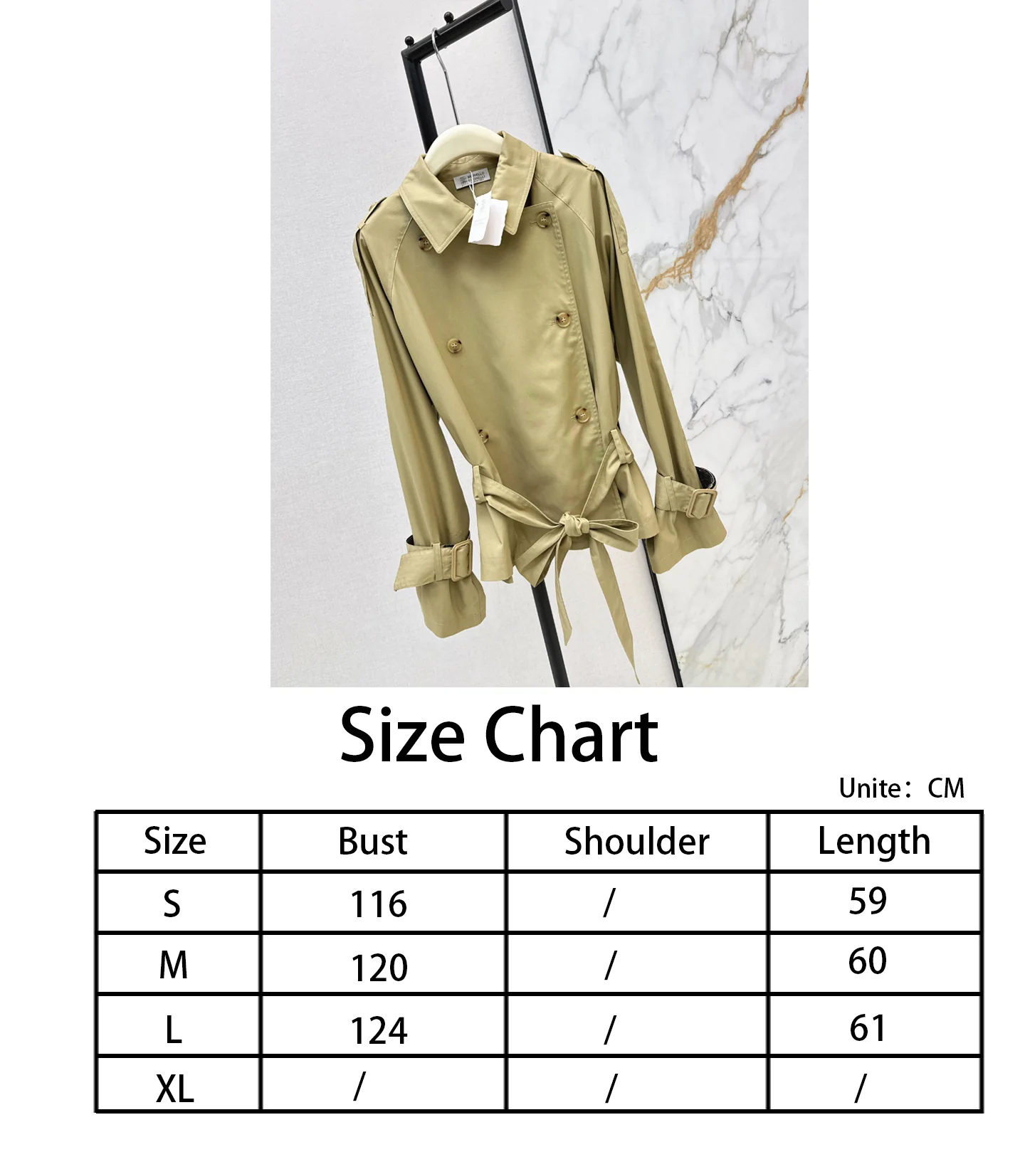 Brun NEW trench coats