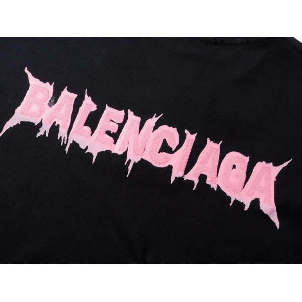 Balenciaga Clothes Pink embroidery pattern