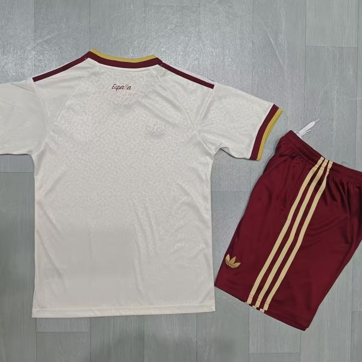 26 World Cup Spain Star Player Away Kids' Soccer Jersey with Socks