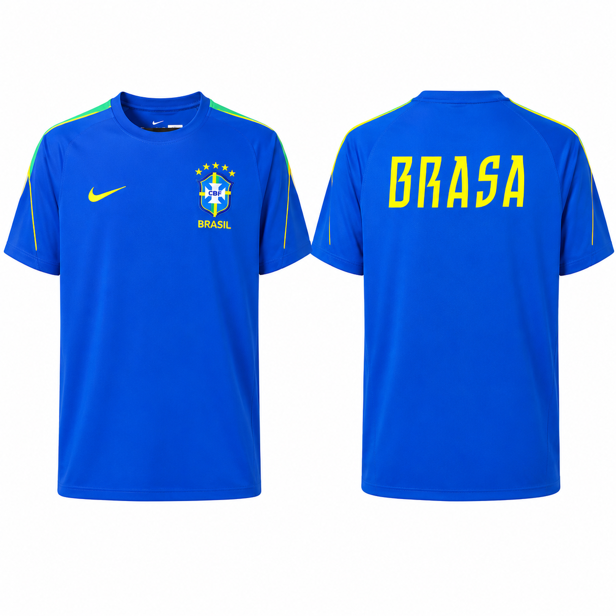 2026 Brazil Trainning Blue Jersey