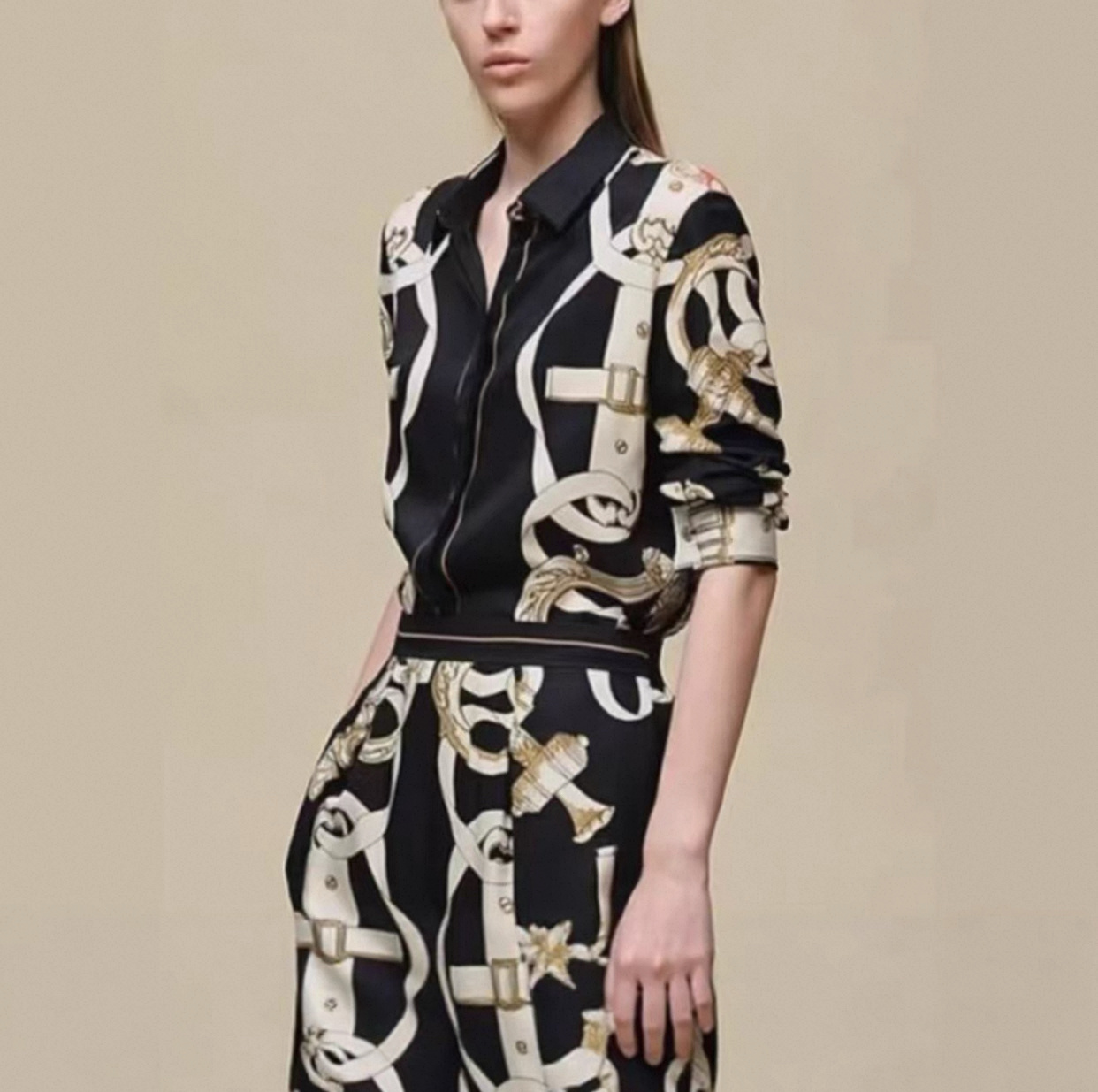 Herm New silk shirt