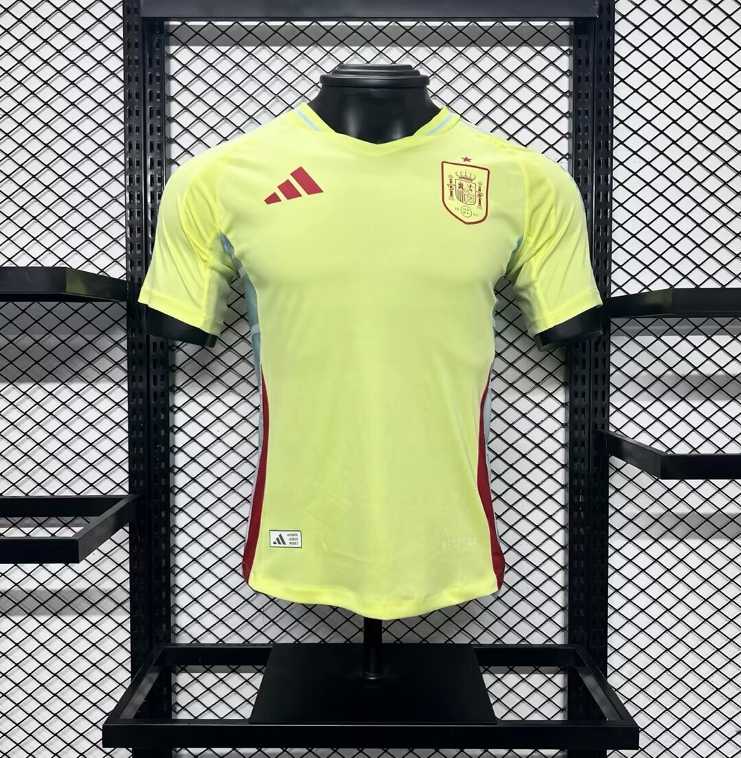 Spain 2024-25 Euro Away Jersey Player Version