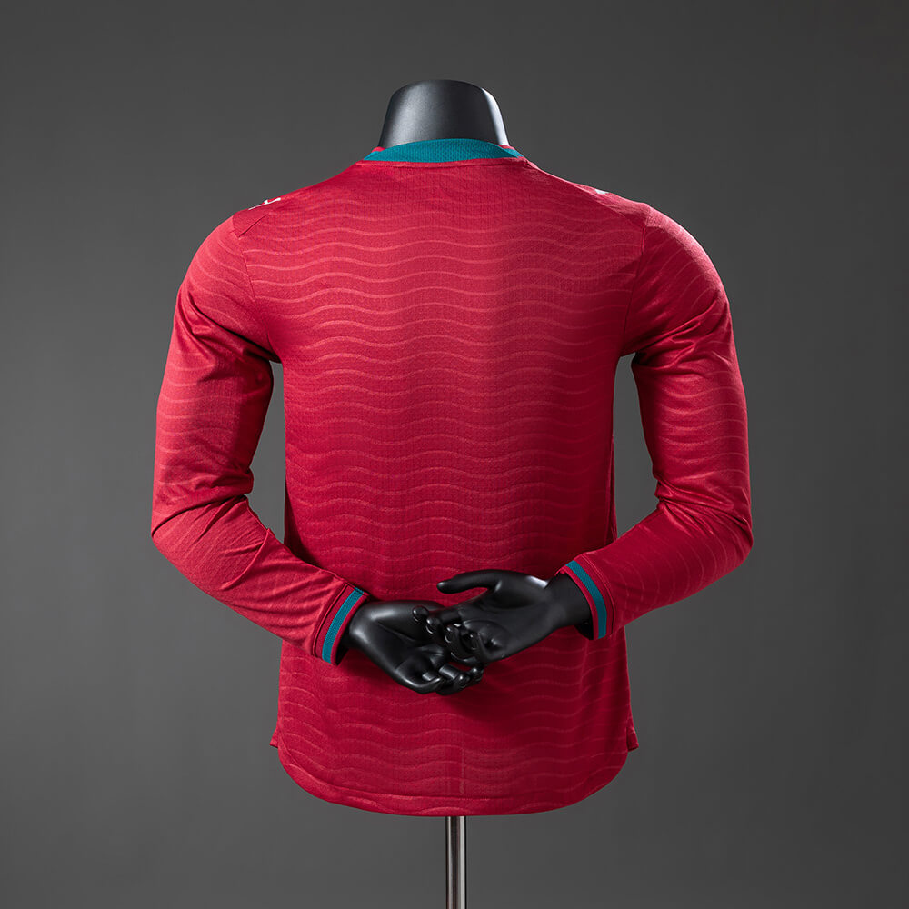 Portugal 2026 Home Long Sleeve Authentic Jersey
