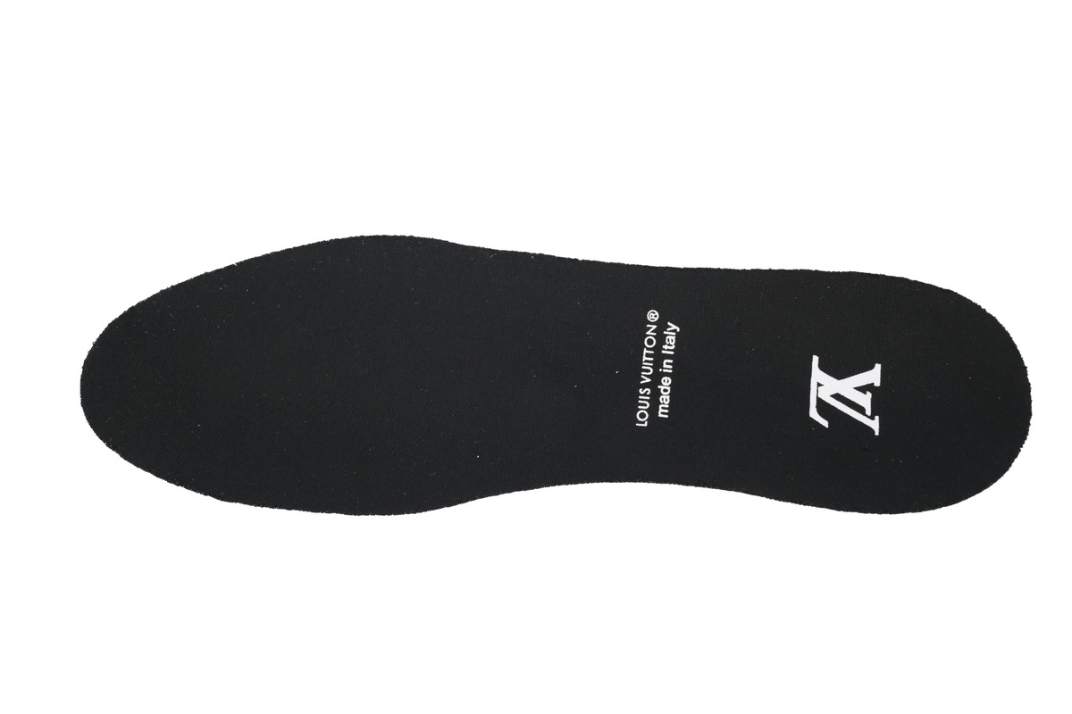 Pkkicks God Batch LOUIS VUITTON Trainer Monogram Flower Black