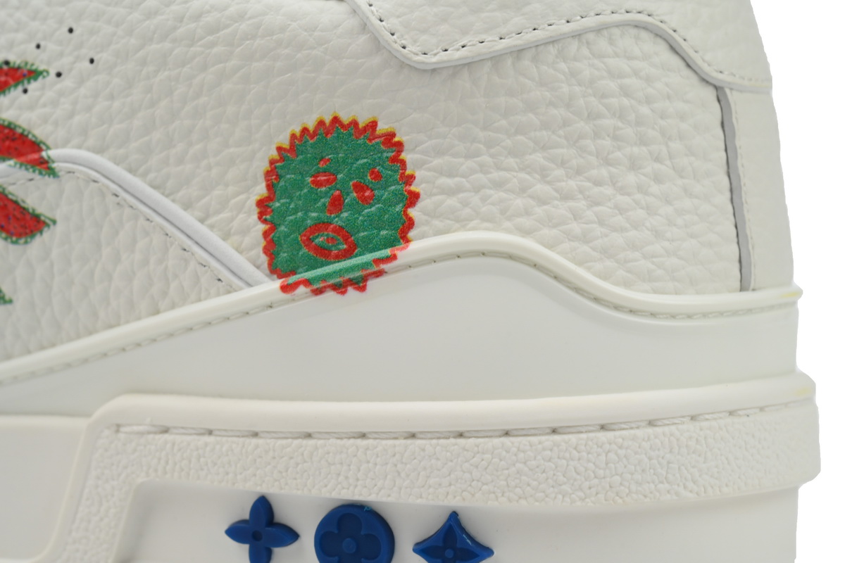 Pkkicks God Batch Yayoi Kusama x Louis Vuitton Trainer White