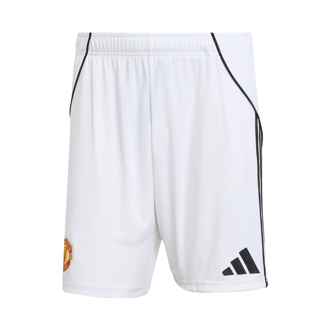 Manchester United Home Soccer Shorts 2025/26