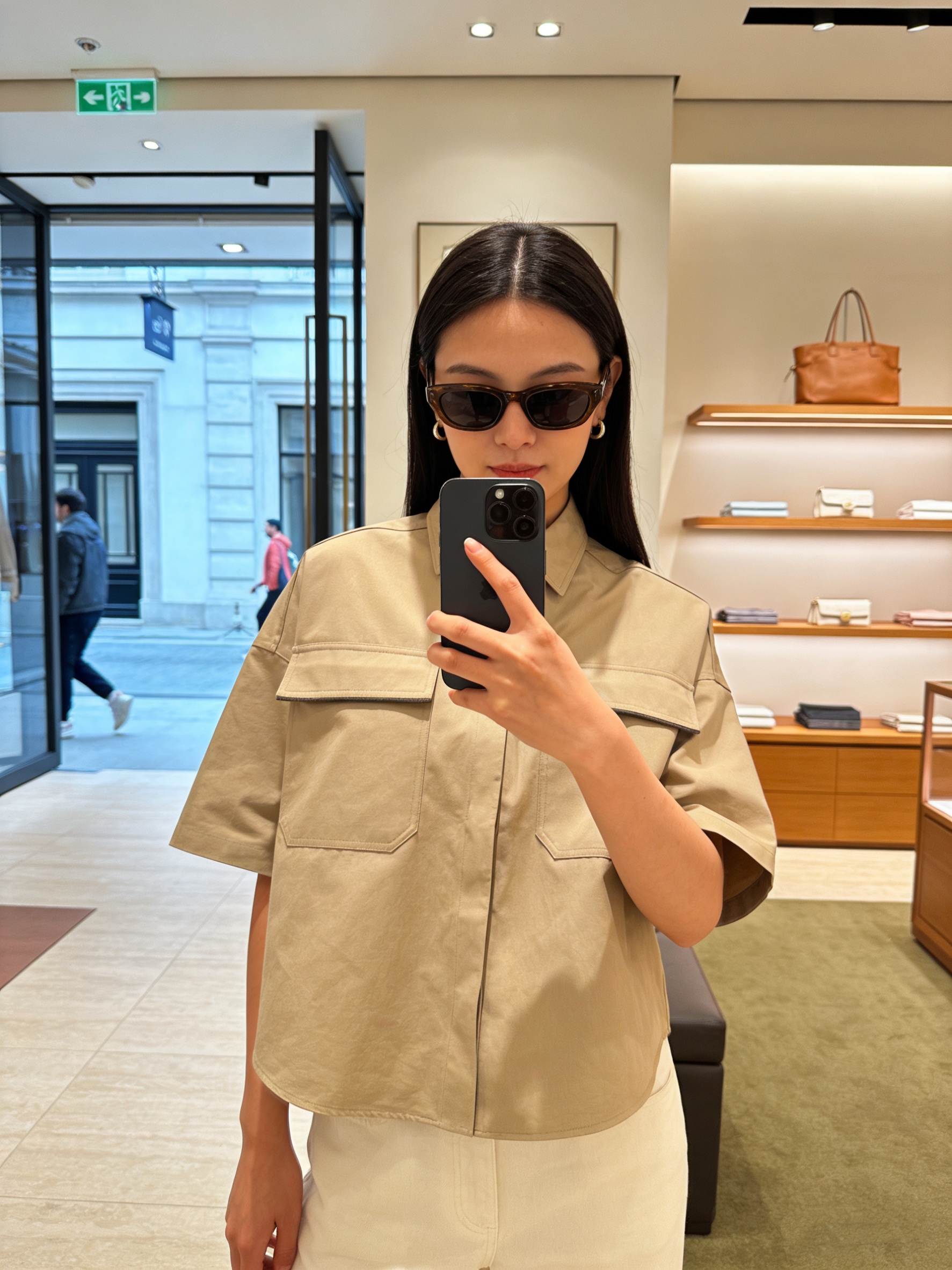 Brun New cargo shirt