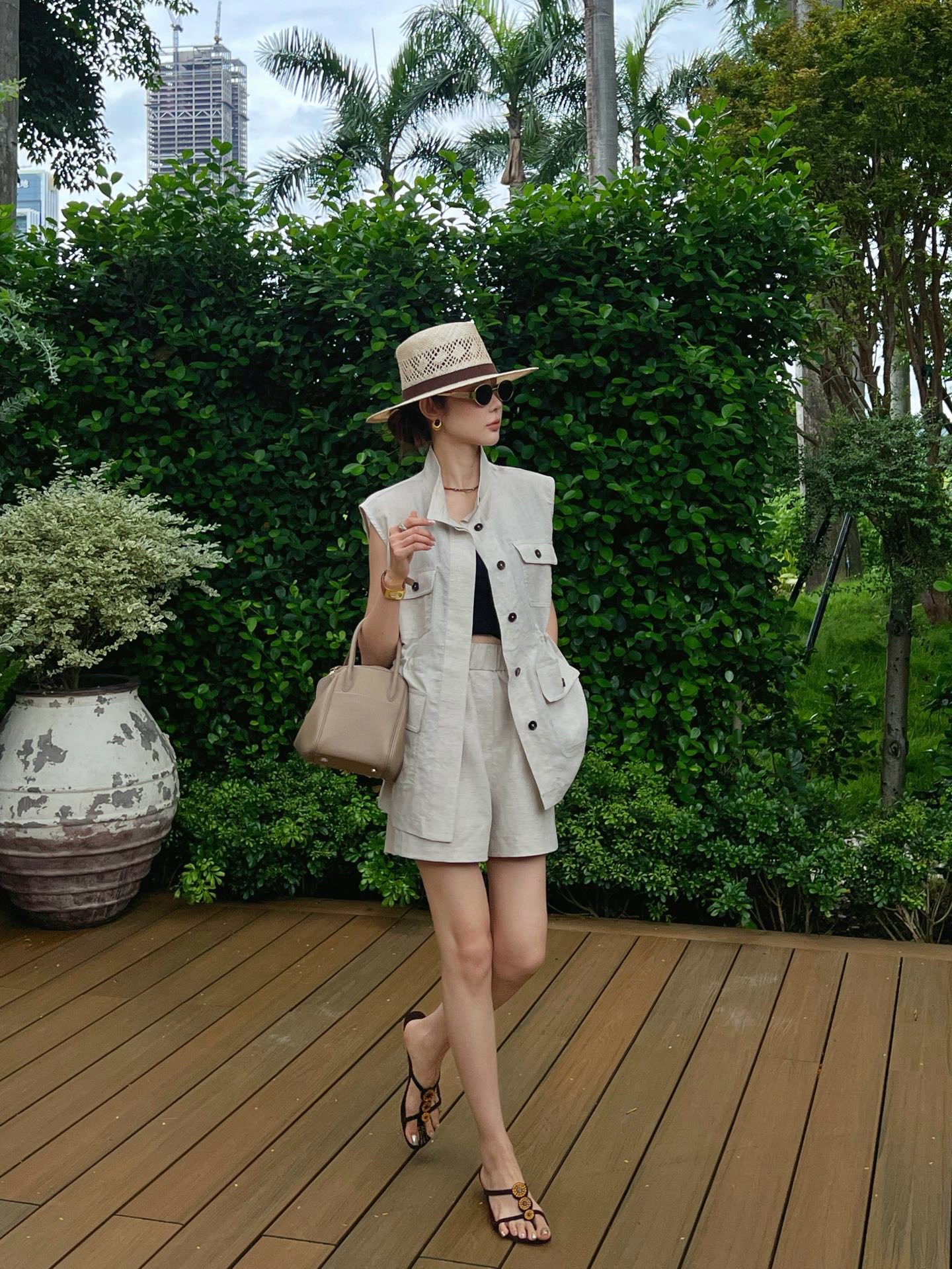 Loro New Vest+Shorts Set