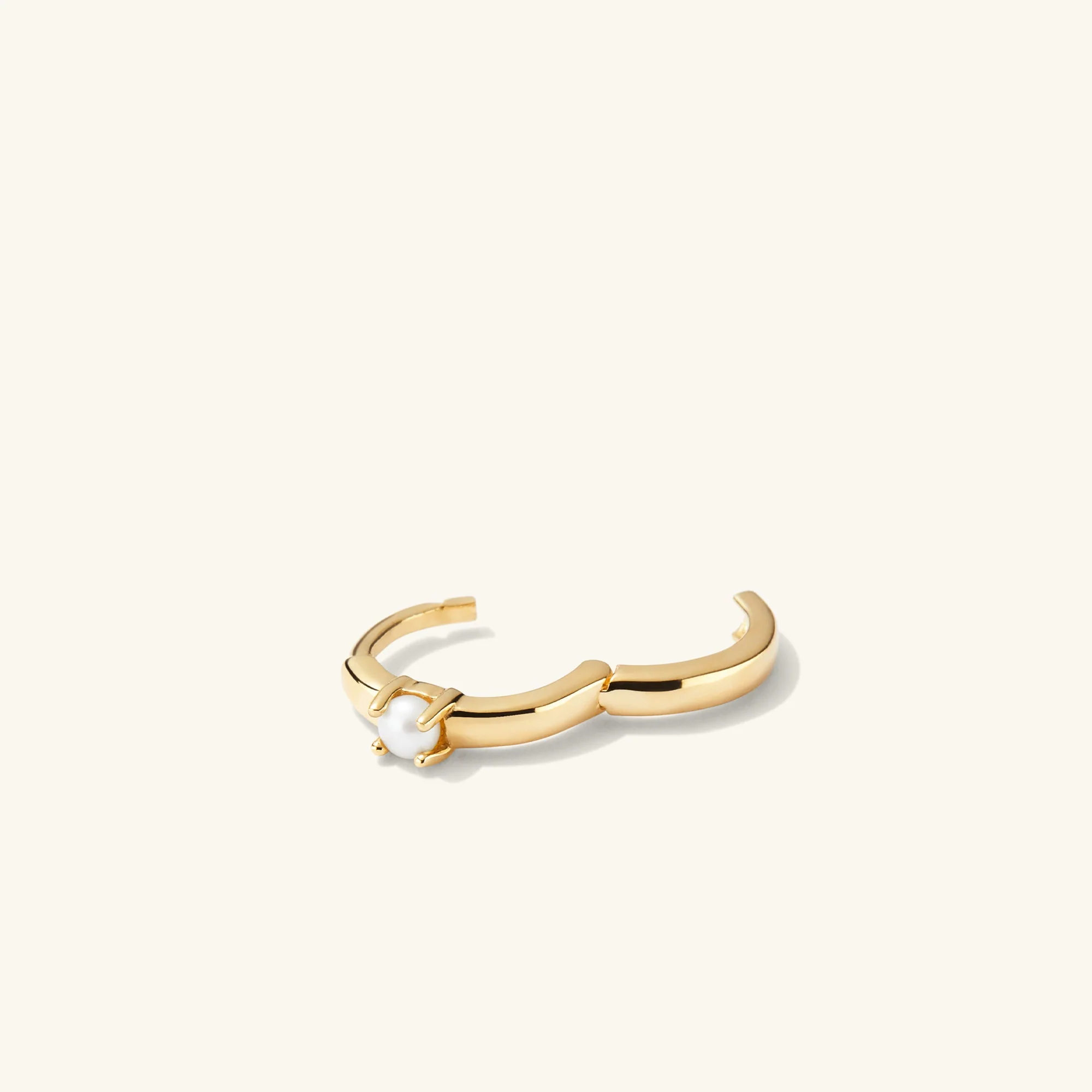 Single Colored Mini Hoop Pearl