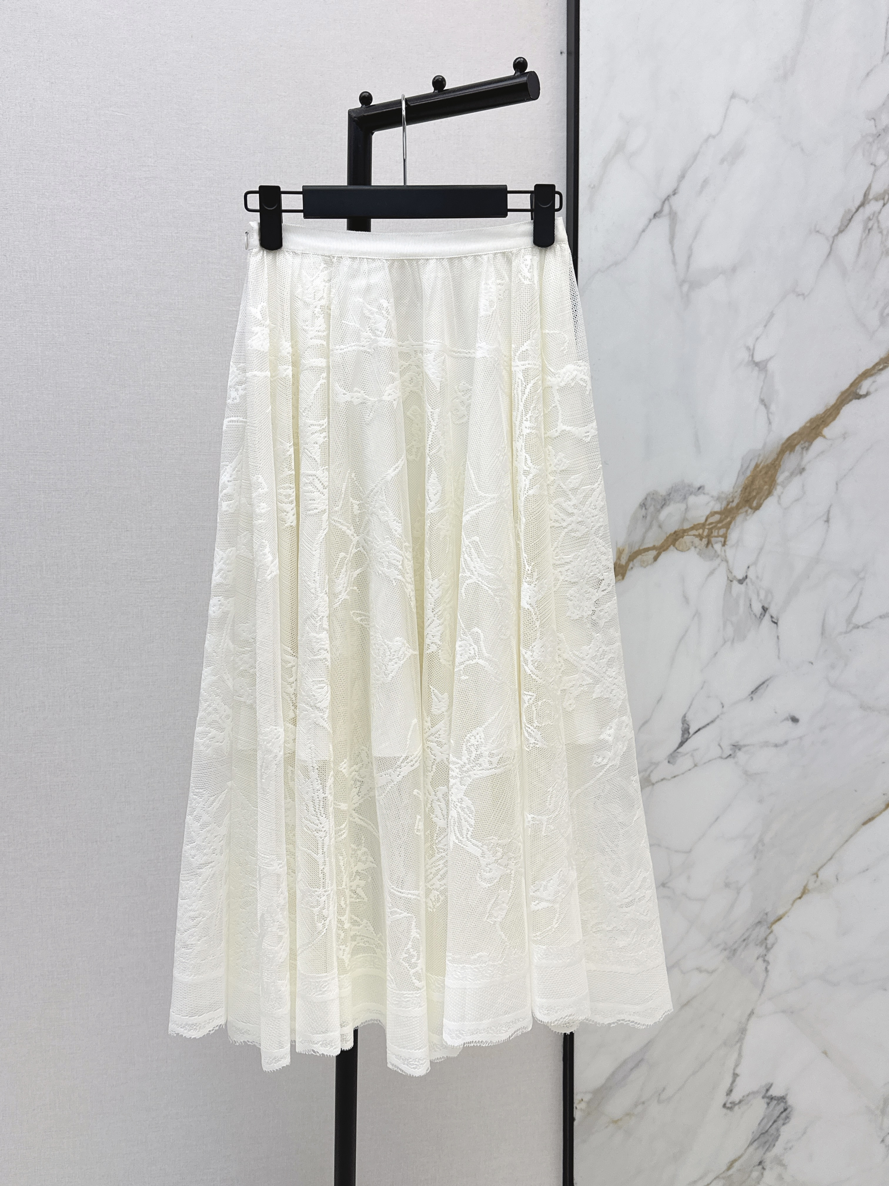 CD New jacquard lace skirt