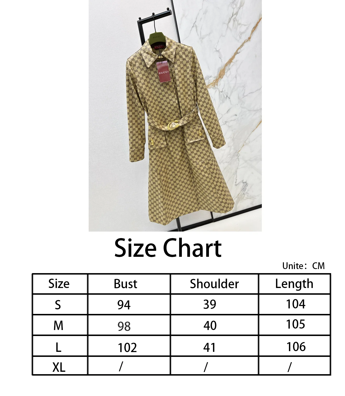 Guc NEW classic trench coats