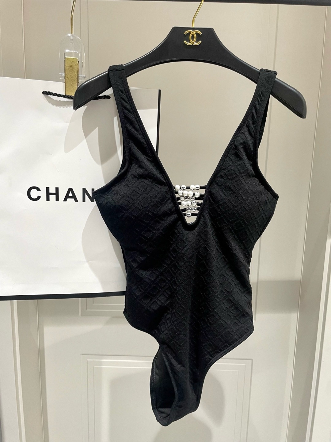 Chan New  swimsuit