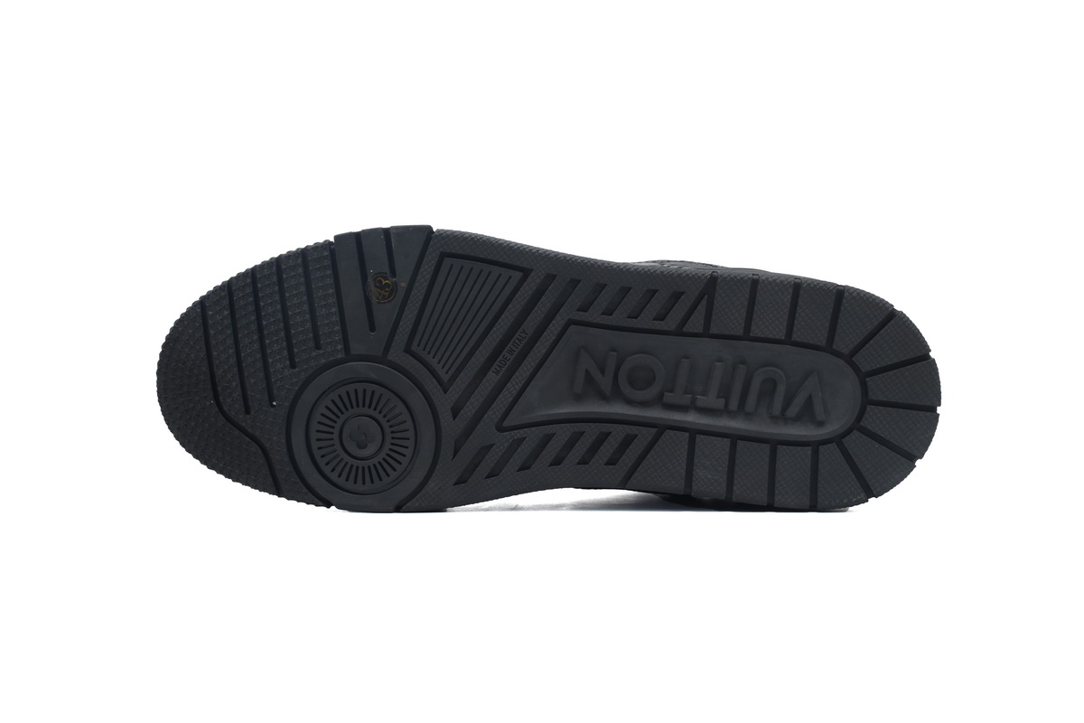 Pkkicks God Batch Louis Vuitton Trainer Black 1A7WET