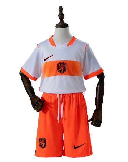 Netherlands 2026 Away Kids Kit Jersey