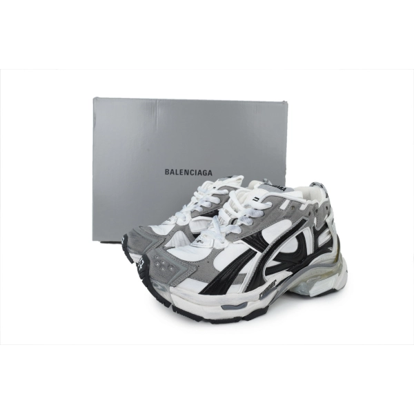 Balenciaga RUNNER LED SNEAKER Grey 853223 WRNLD 9012