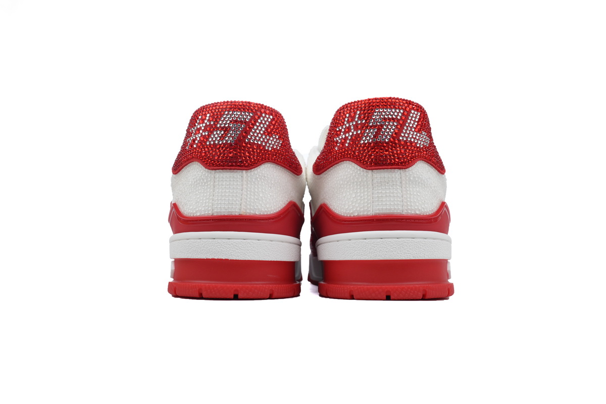 Pkkicks God Batch Louis Vuitton LV Trainer Red