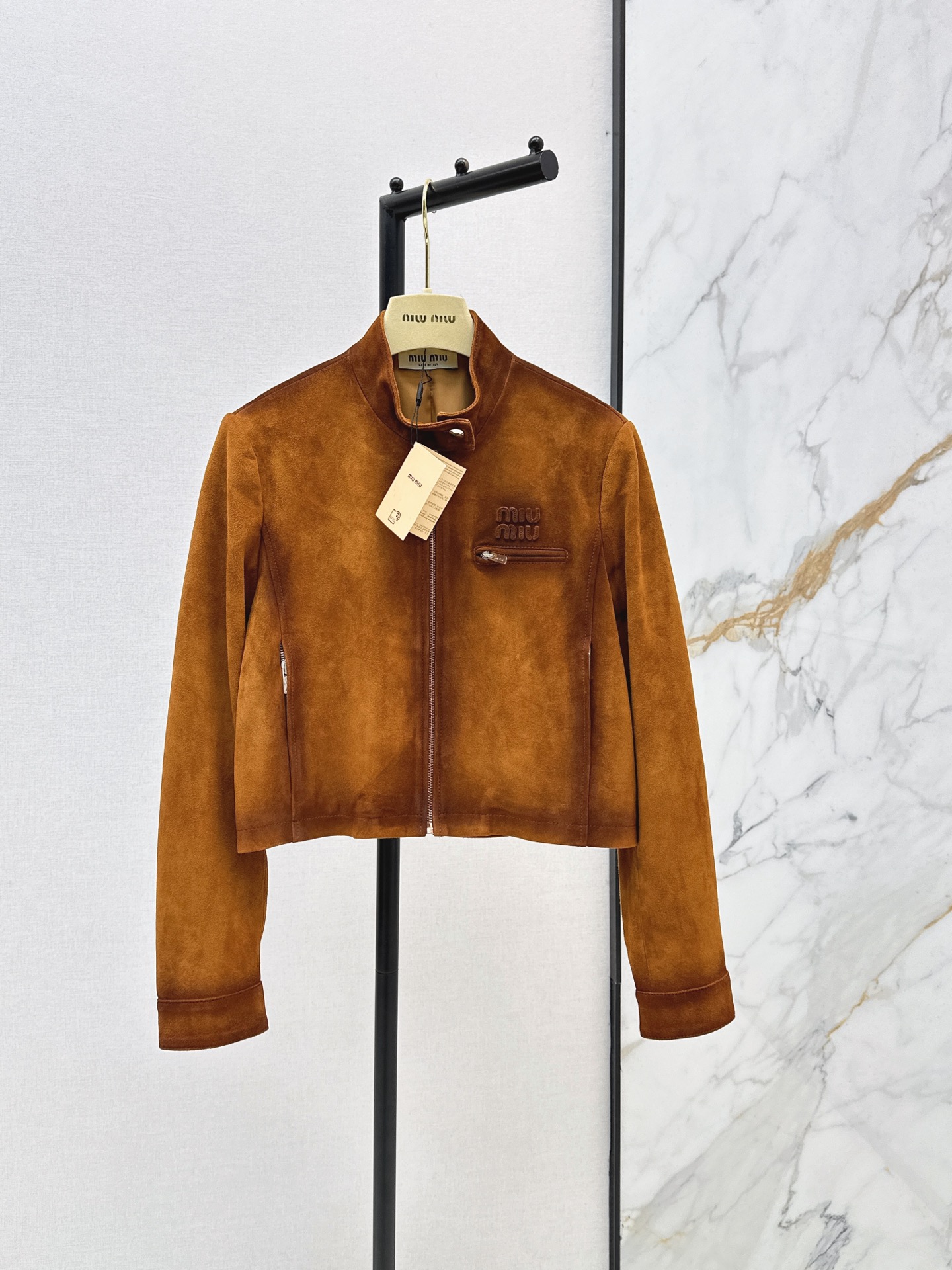 Miu New Vintage Suede Jacket