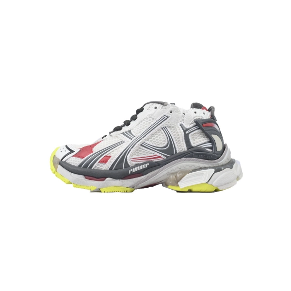 Balenciaga Runner Sneaker White Gray Black 772767 W3RNY 0509