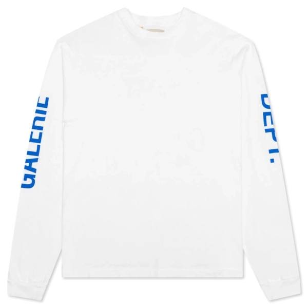 Gallery Dept. French Collector LS Tee White Blue
