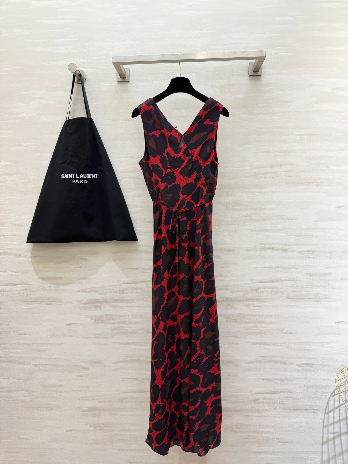 Saint NEW V-neck maxi dress