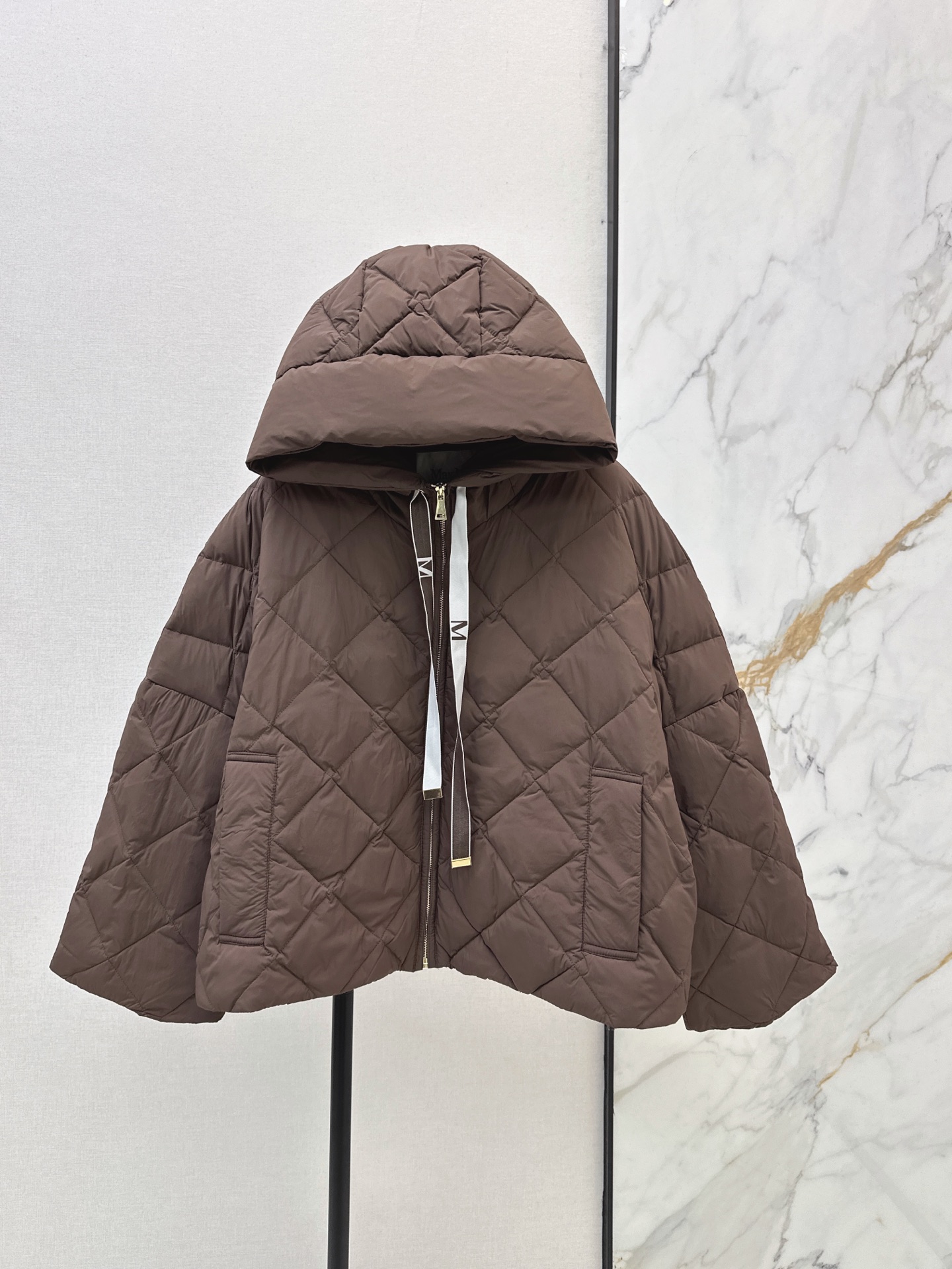 Max New Hooded Loose-Fit Down Jacket