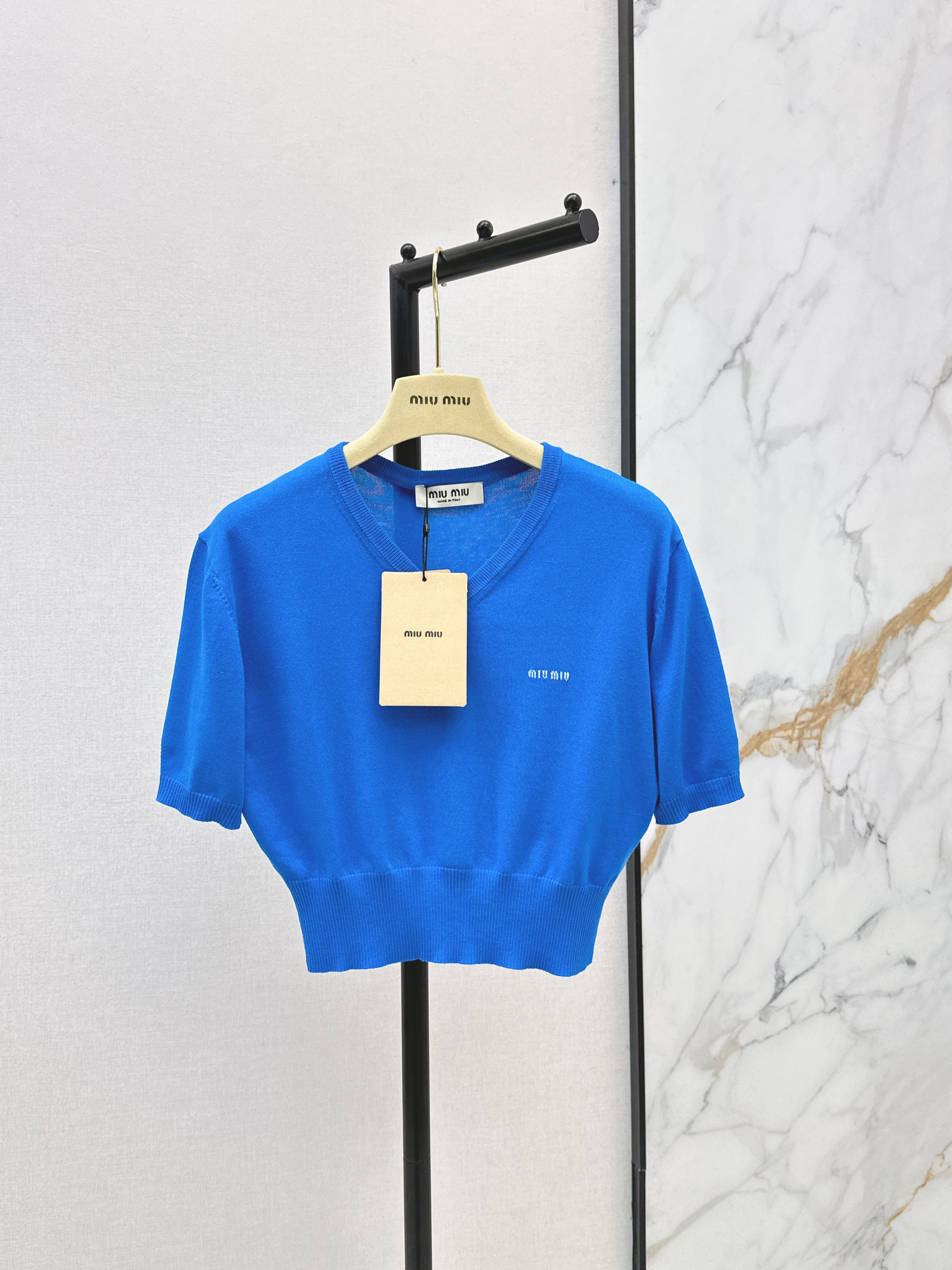 Miu New Cropped knit sweater