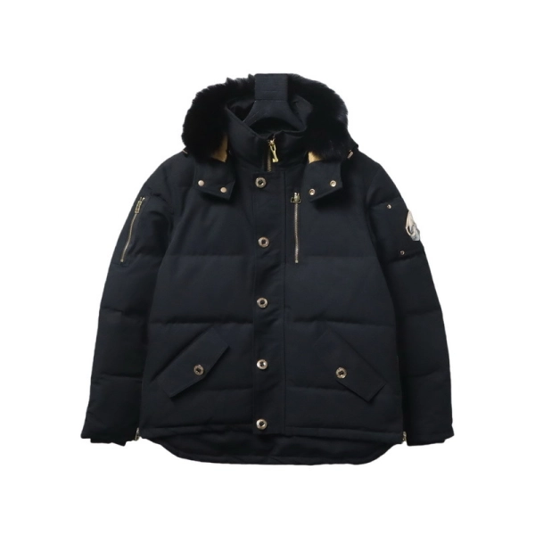 Moose Knuckles Men's Golden Scissors Classic Down jacket Black 06