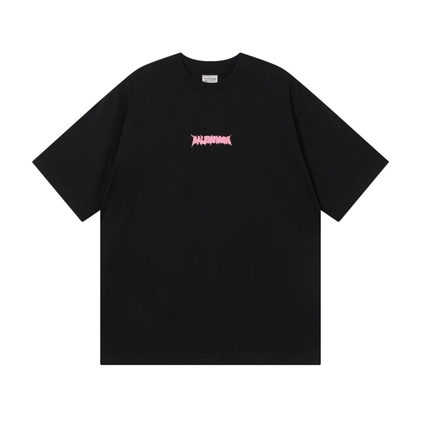 Balenciaga Clothes Pink embroidery pattern