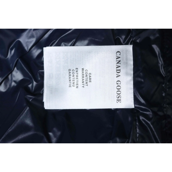 copy of Canada Goose Puff Checkered Down Jacket Dark Blue