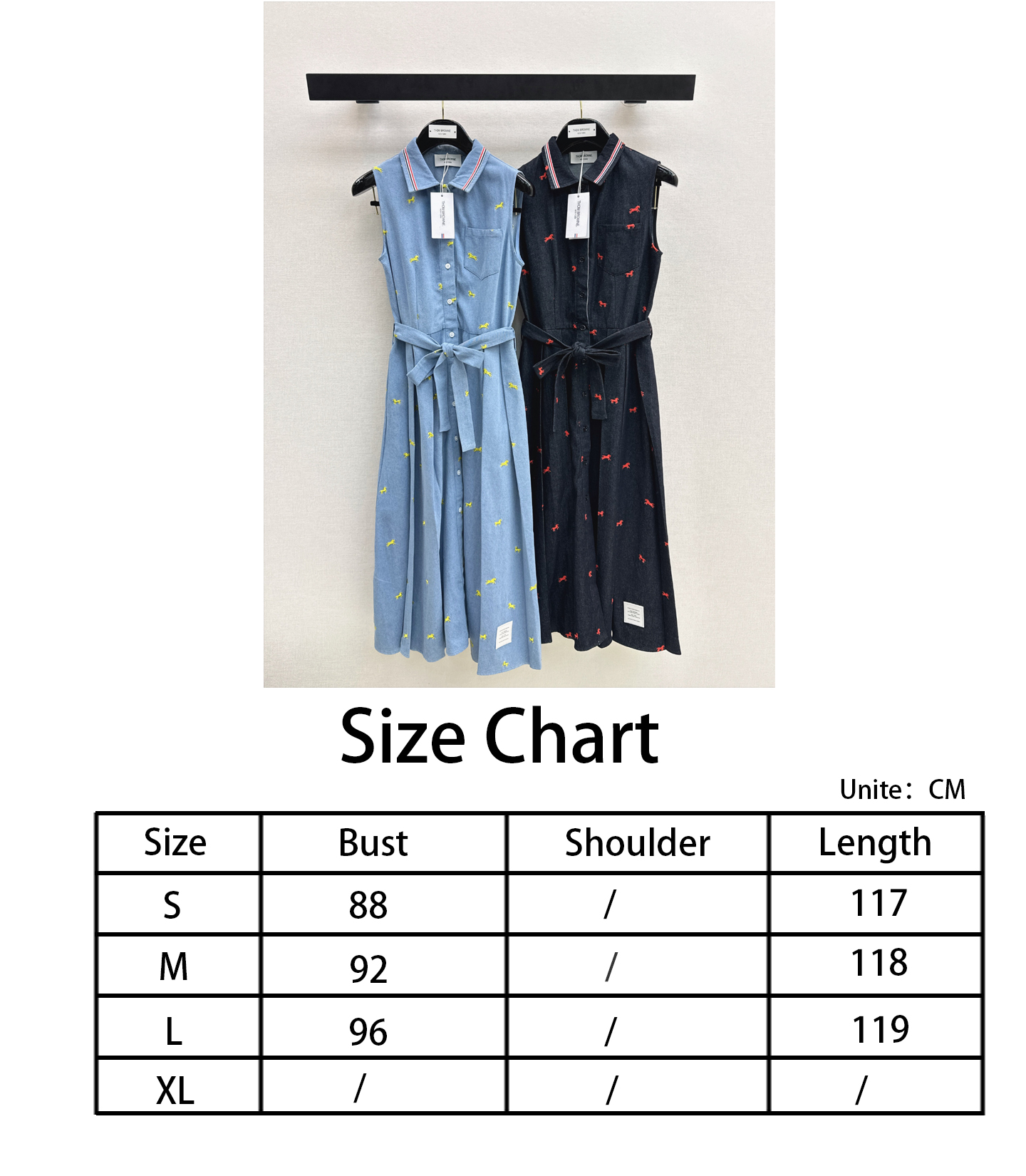 Thom NEW embroidery sleeveless dress