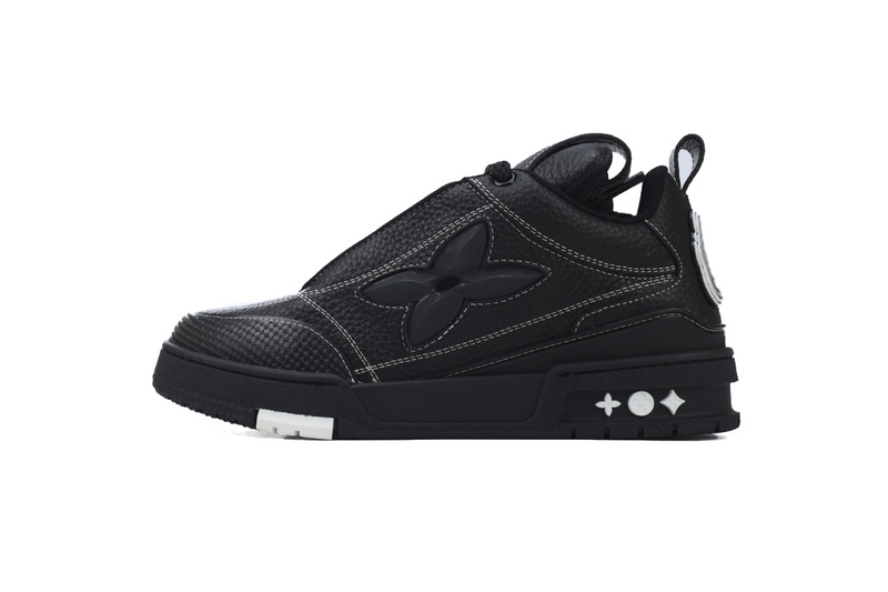 Pkkicks God Batch LOUIS VUITTON Skate Sneakers Black