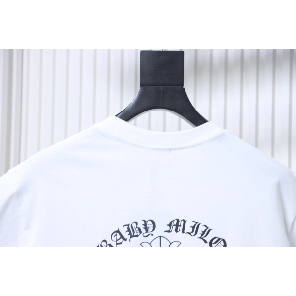 Bape x Chrome Hearts Baby Milo T-shirt white