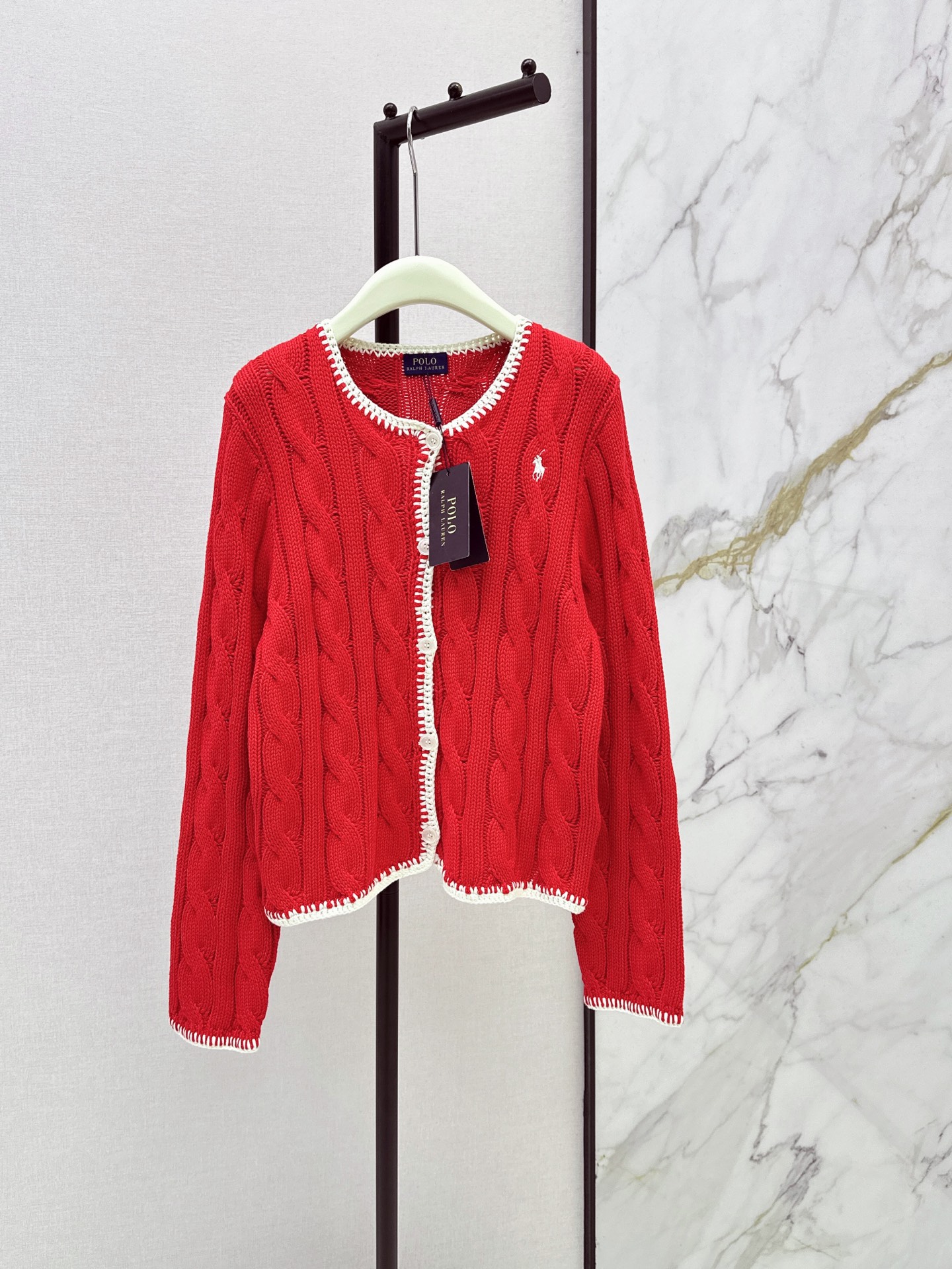 Ral New Cable Knit Cardigan Jacket
