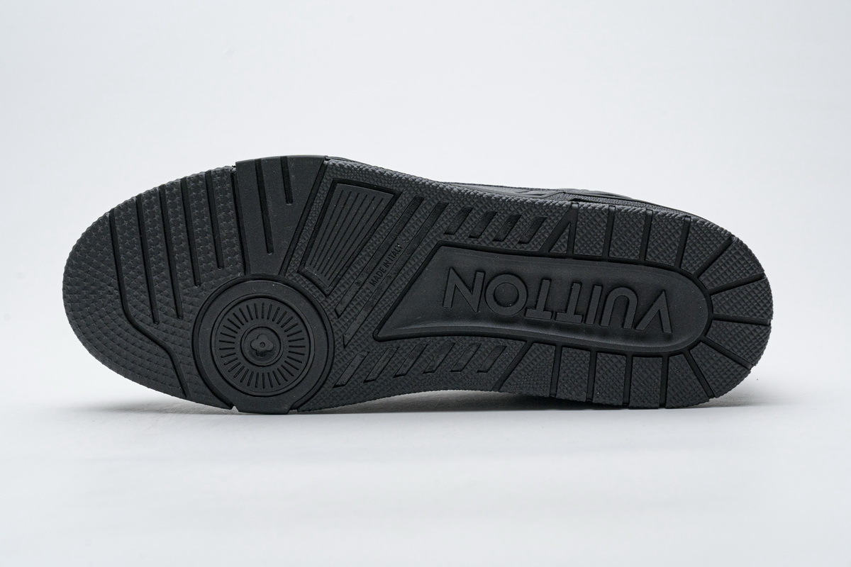Pkkicks God Batch LOUIS VUITTON 20ss Trainer Black
