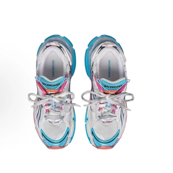 Balenciga Runner Blue White 772767W3RMU9458