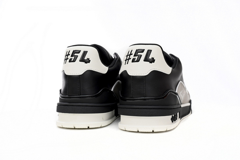 Pkkicks God Batch LOUIS VUITTON Cowboy Black Gray 1AAHS2