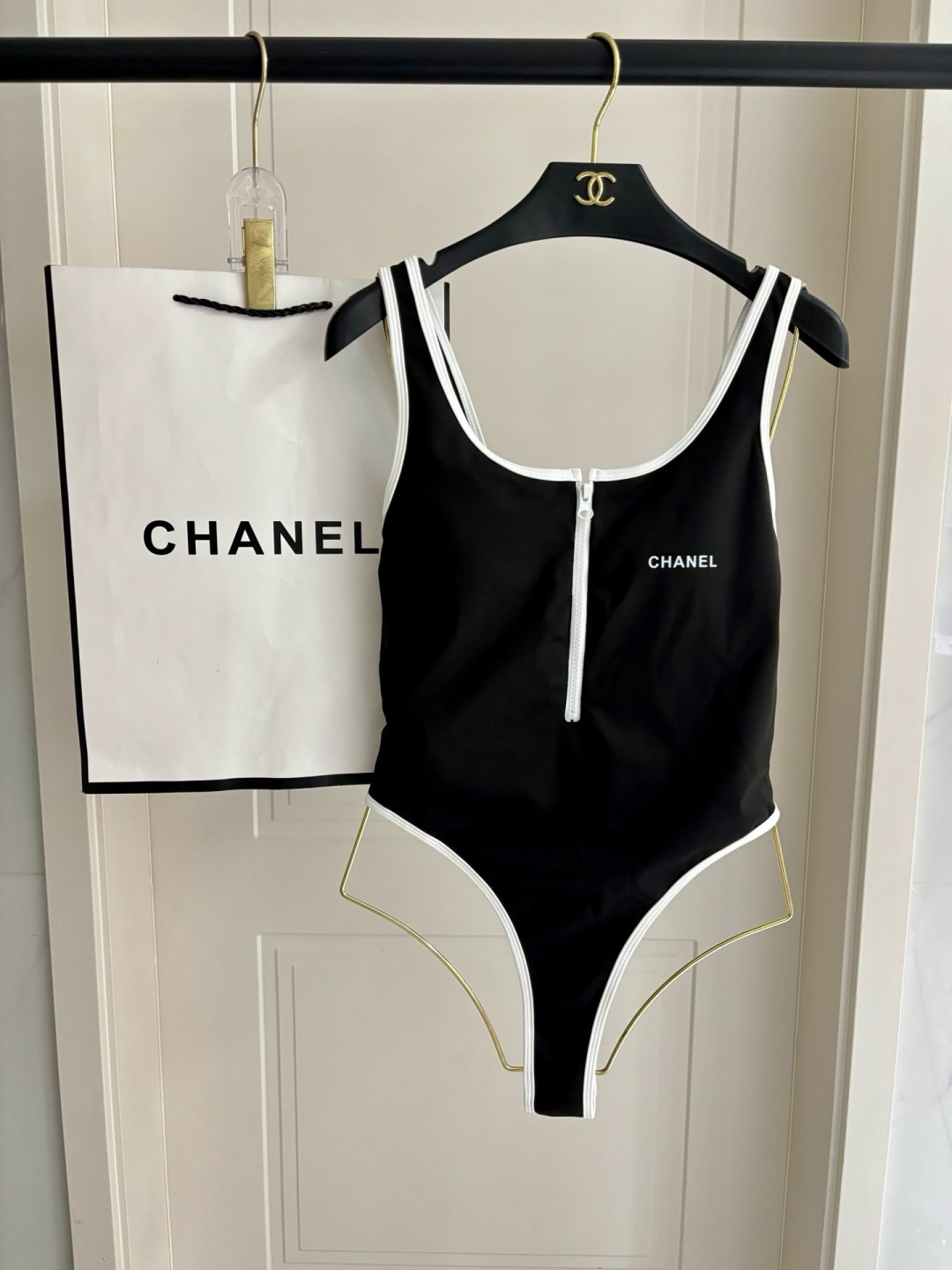Chan New  swimsuit