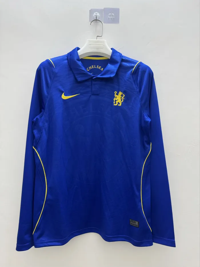 Chelsea Home Long Sleeves Jersey Fan Version 26/27 1:1 Thai Quality