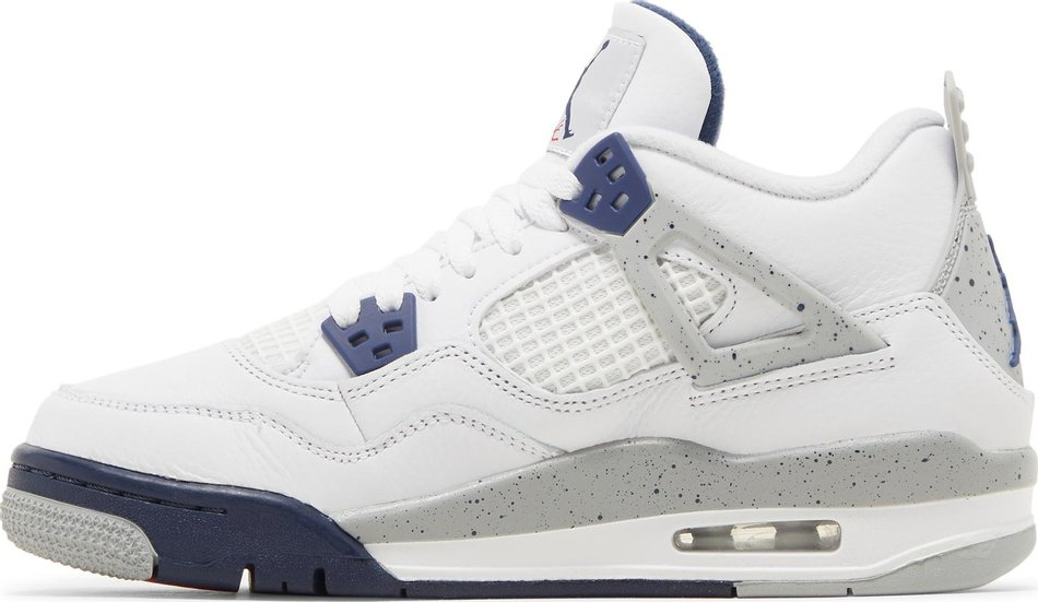 Air Jordan 4 Retro GS 'Midnight Navy' 408452-140