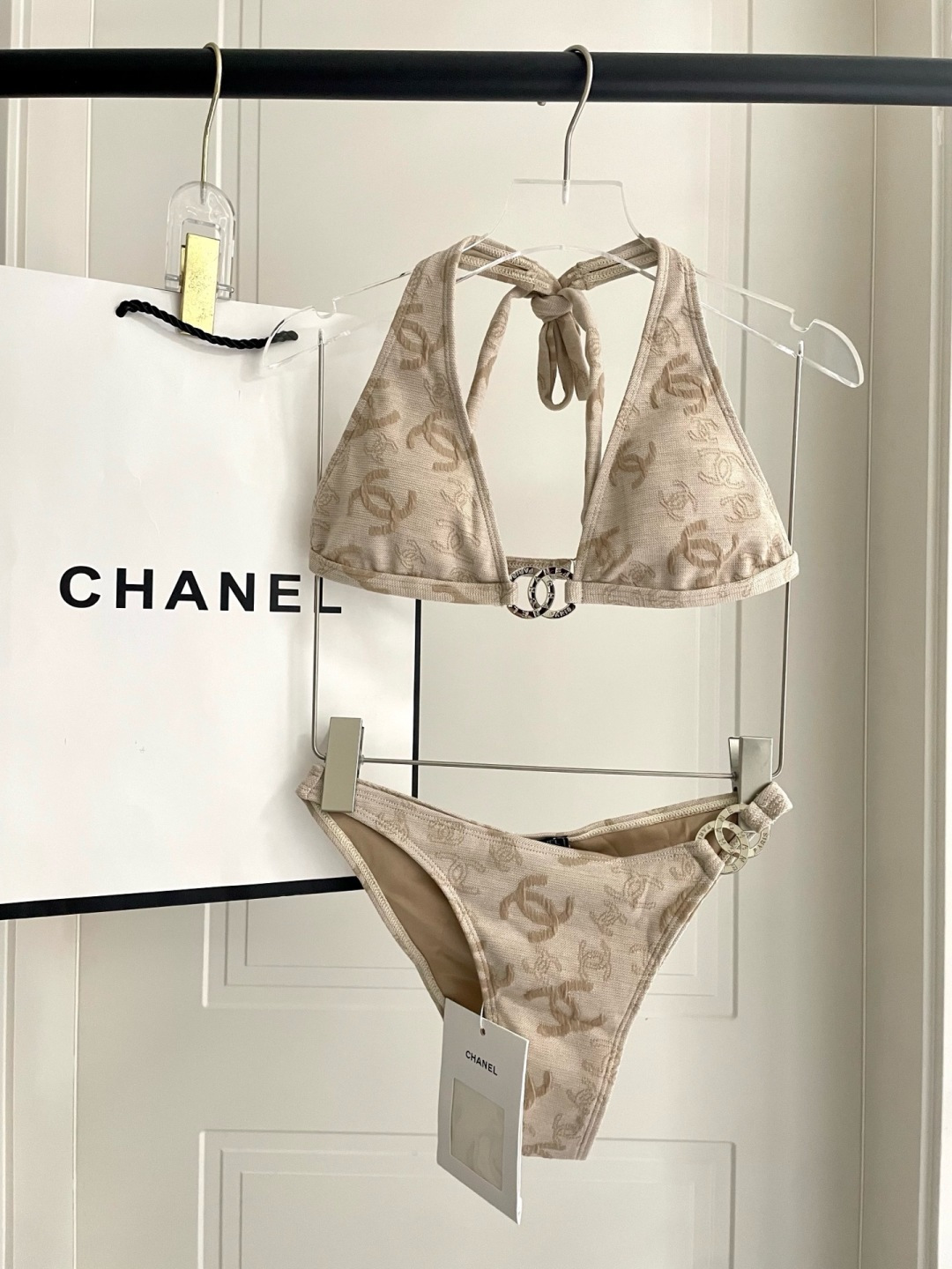 Chan New  swimsuit