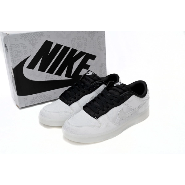 CLOT x fragment x Nike Dunk Low Joint Names of Three FN0315-110