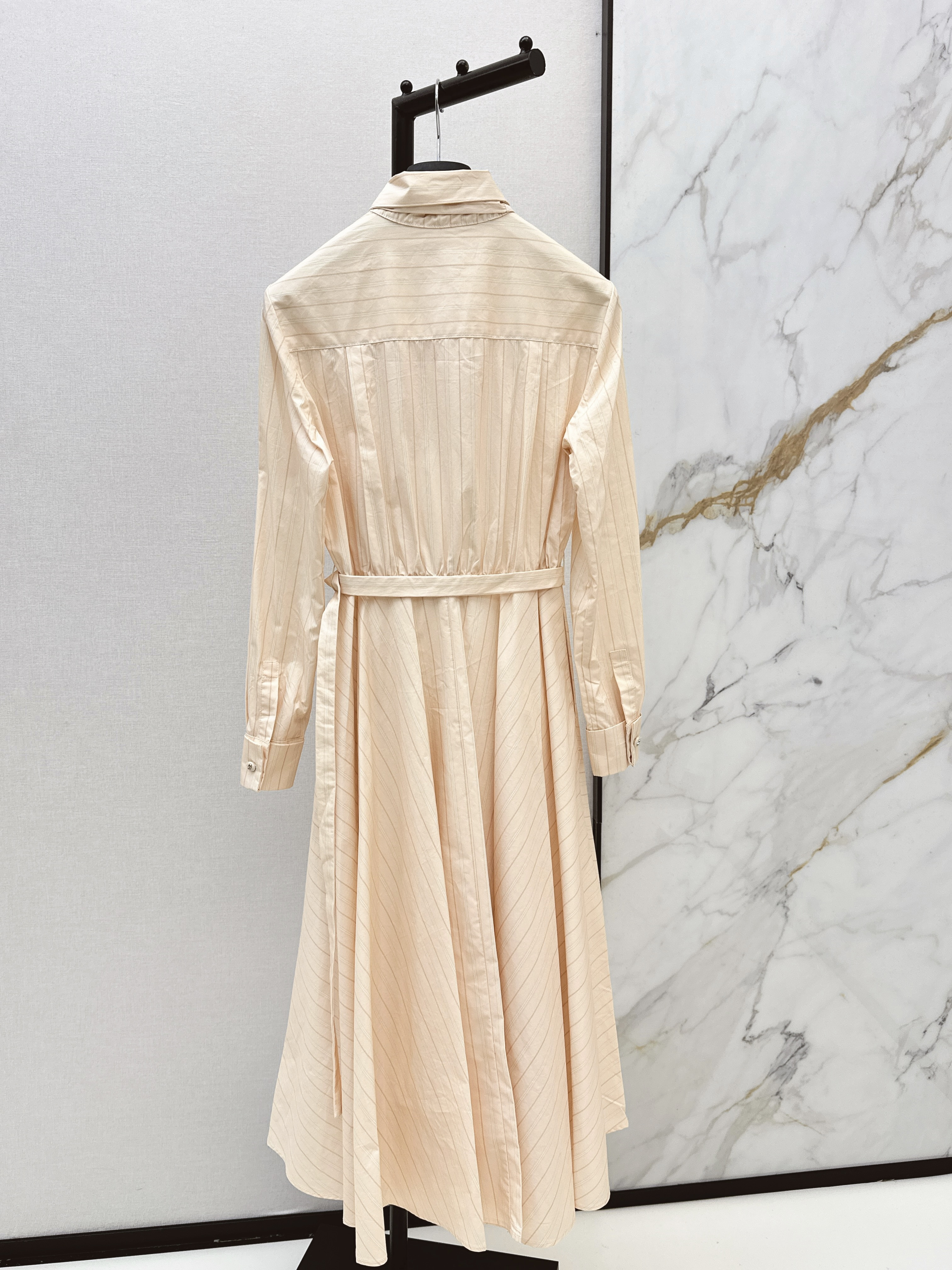 CD New stripe ribbon dress
