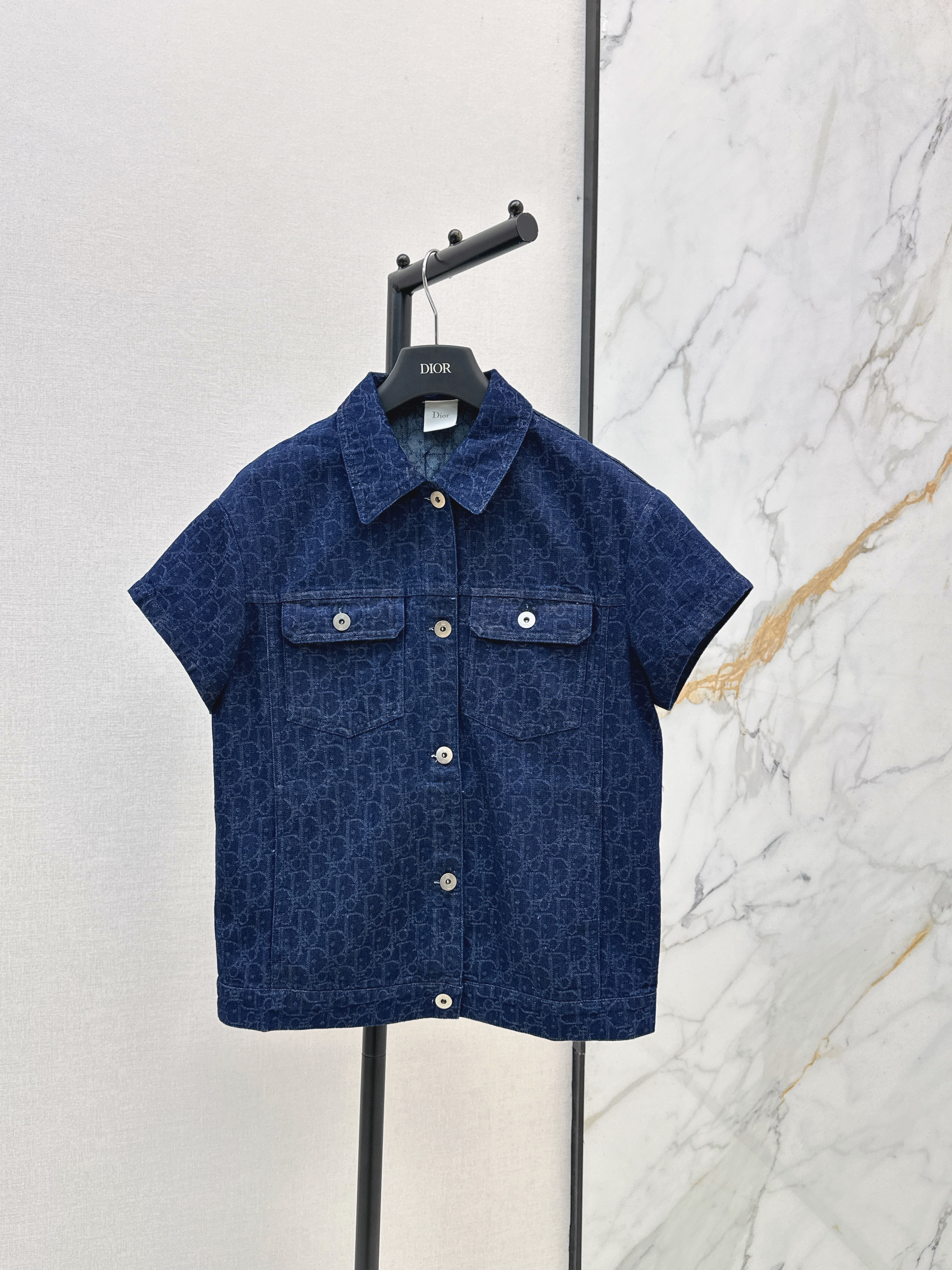 CD New denim sleeveless jacket