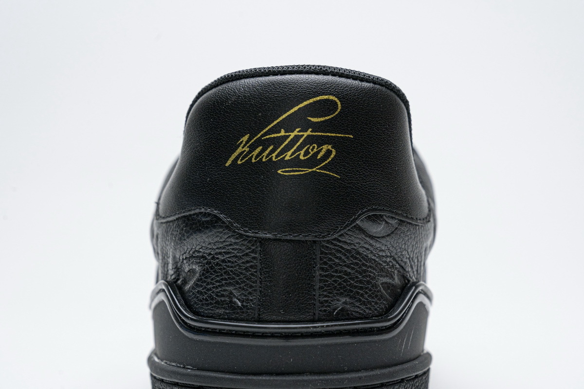 Pkkicks God Batch LOUIS VUITTON 20ss Trainer Black