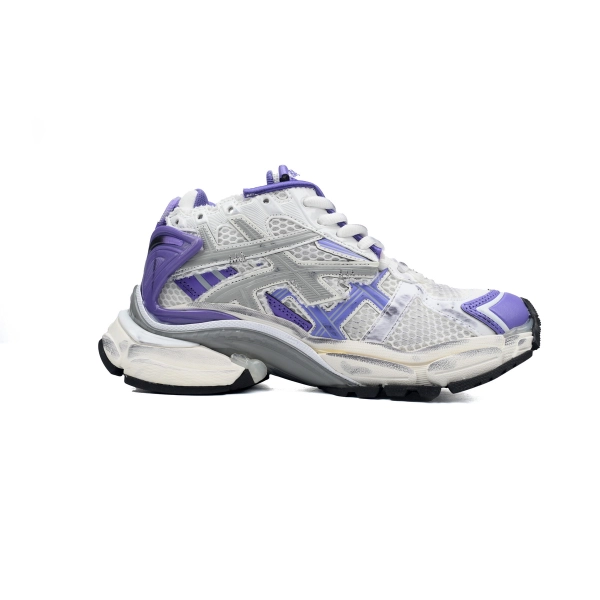 Balenciaga Runner White Purple 677402 W3RB2 5901