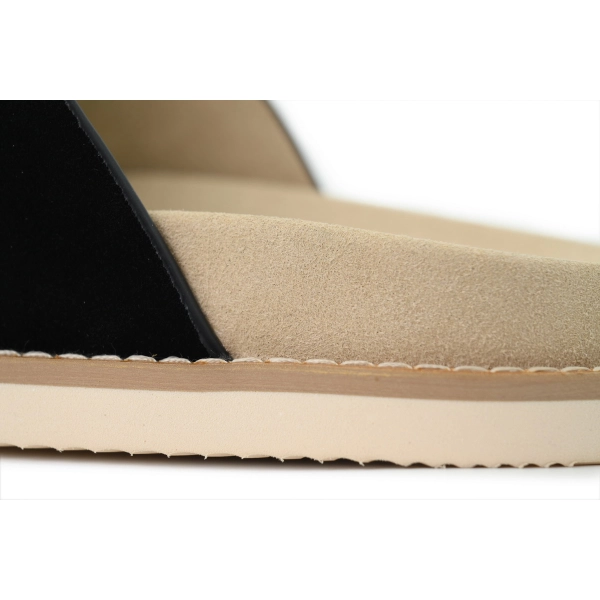 Brunello Cucinelli Suede two-strap Sandals Black
