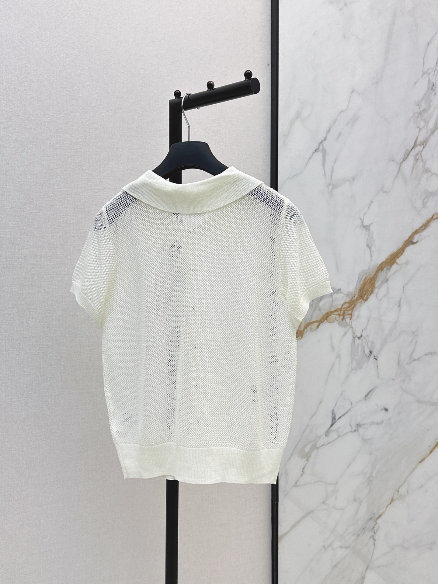 CD New Embroidered knit top
